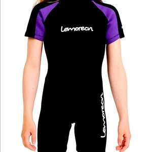 Wetsuit- lemorecn premium neoprene shorty wetsuit.  Worn once EUC